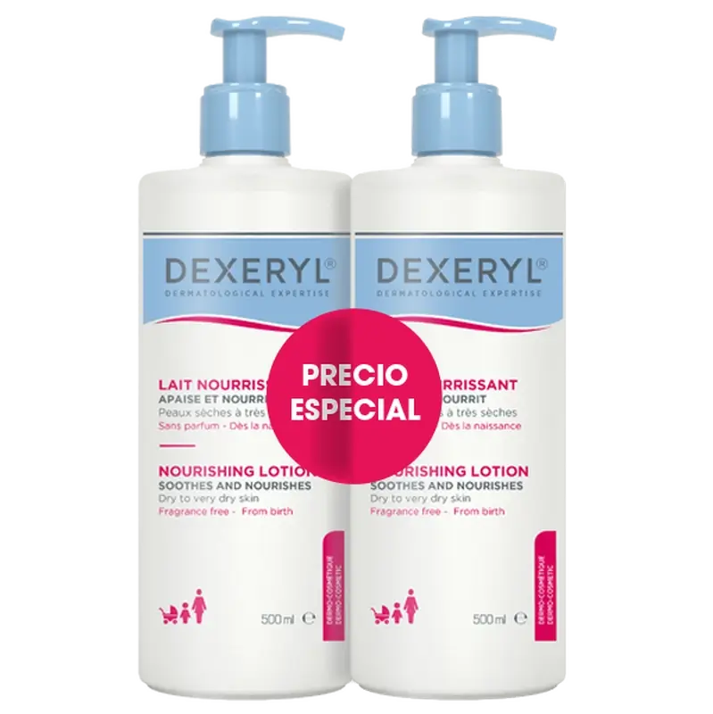 DEXERYL NUTRITIVE LOTION pack 2 x 500 ml