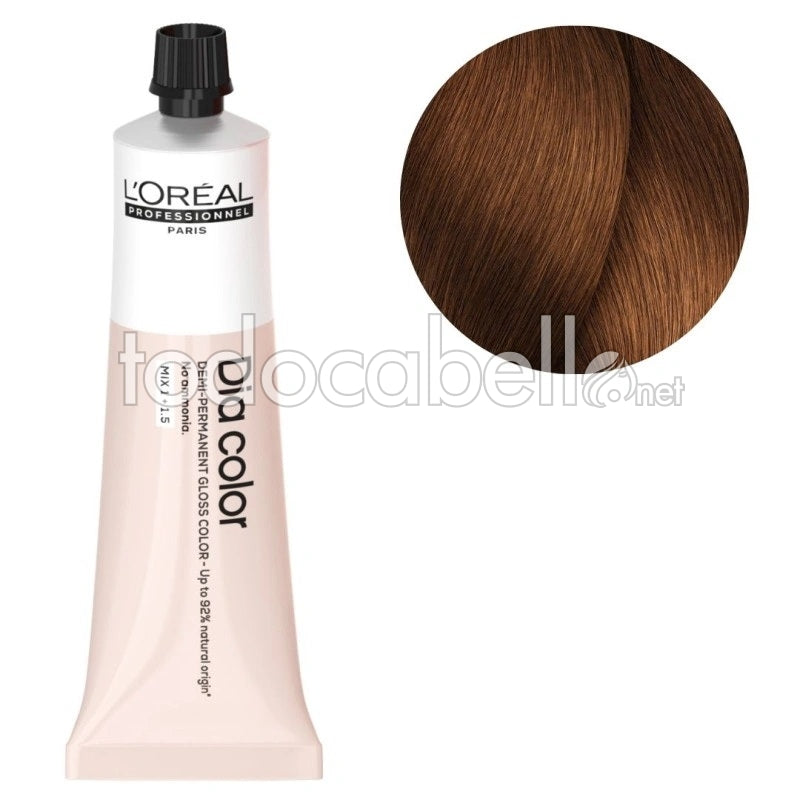 L'ORÉAL PROFESSIONNEL PARIS DIA COLOR demi-permanent coloration without ammonia #6.34 60 ml