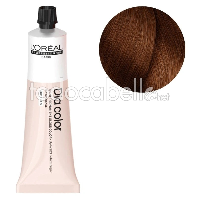L'ORÉAL PROFESSIONNEL PARIS DIA COLOR demi-permanent coloration without ammonia #6.45 60 ml