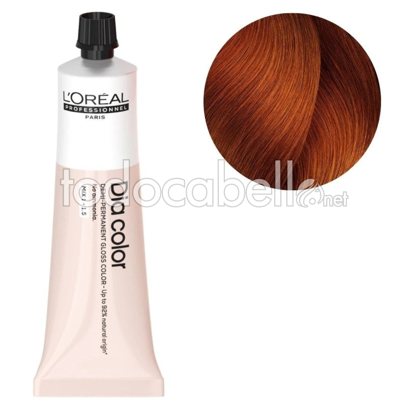 L'ORÉAL PROFESSIONNEL PARIS DIA COLOR demi-permanent coloration without ammonia #7.44 60 ml