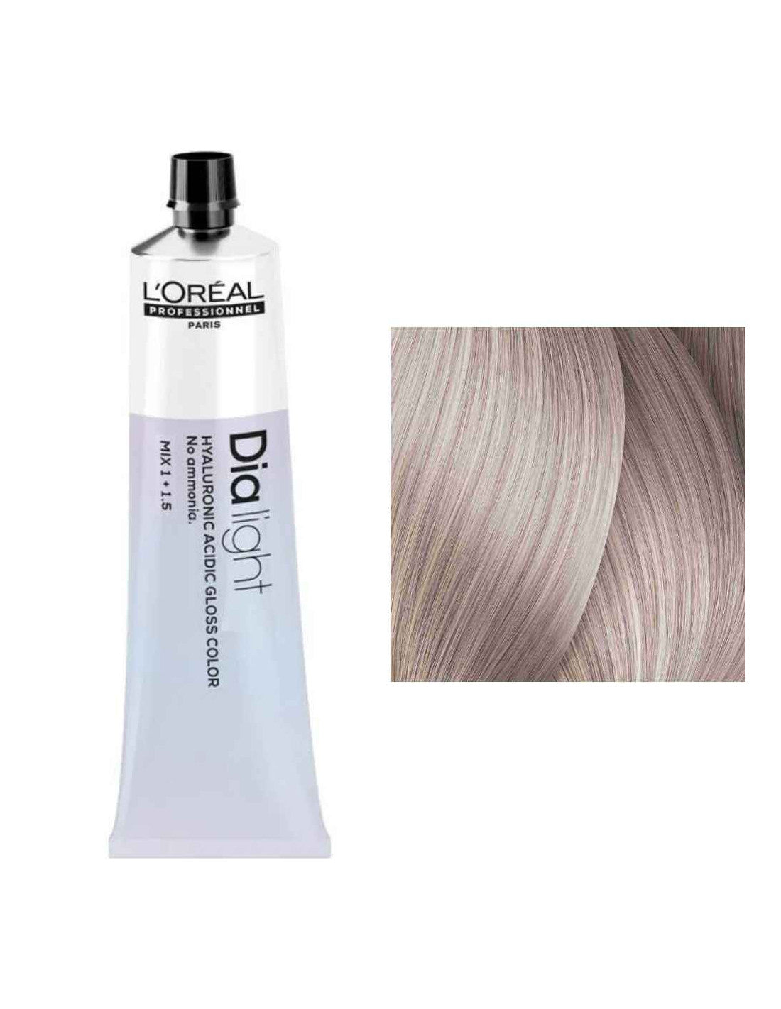 L'ORÉAL PROFESSIONNEL PARIS DIA LIGHT gel-creme acide sans ammoniaque #10.21 60 ml