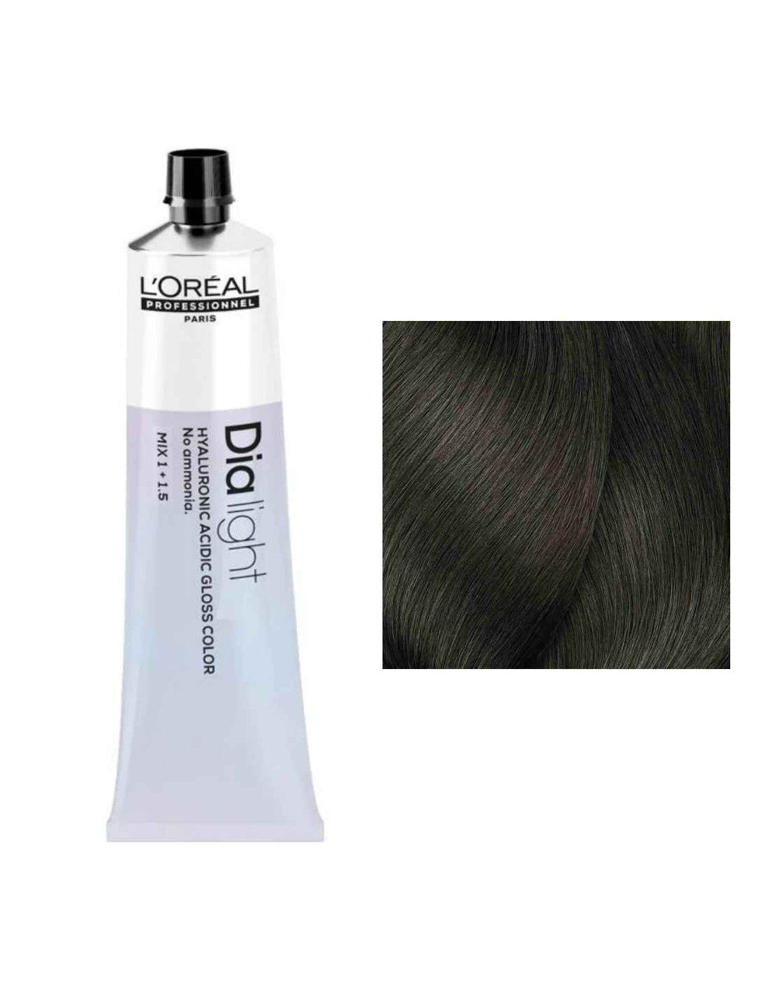 L'ORÉAL PROFESSIONNEL PARIS DIA LIGHT gel-creme acide sans ammoniaque #5 60 ml