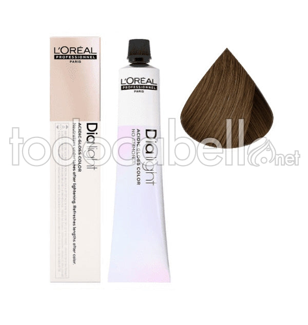 L'ORÉAL PROFESSIONNEL PARIS DIA LIGHT gel-creme acide sans amoniaque #7,23 50 ml