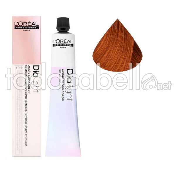 L'ORÉAL PROFESSIONNEL PARIS DIA LIGHT gel-creme acide sans amoniaque #7,40 50 ml