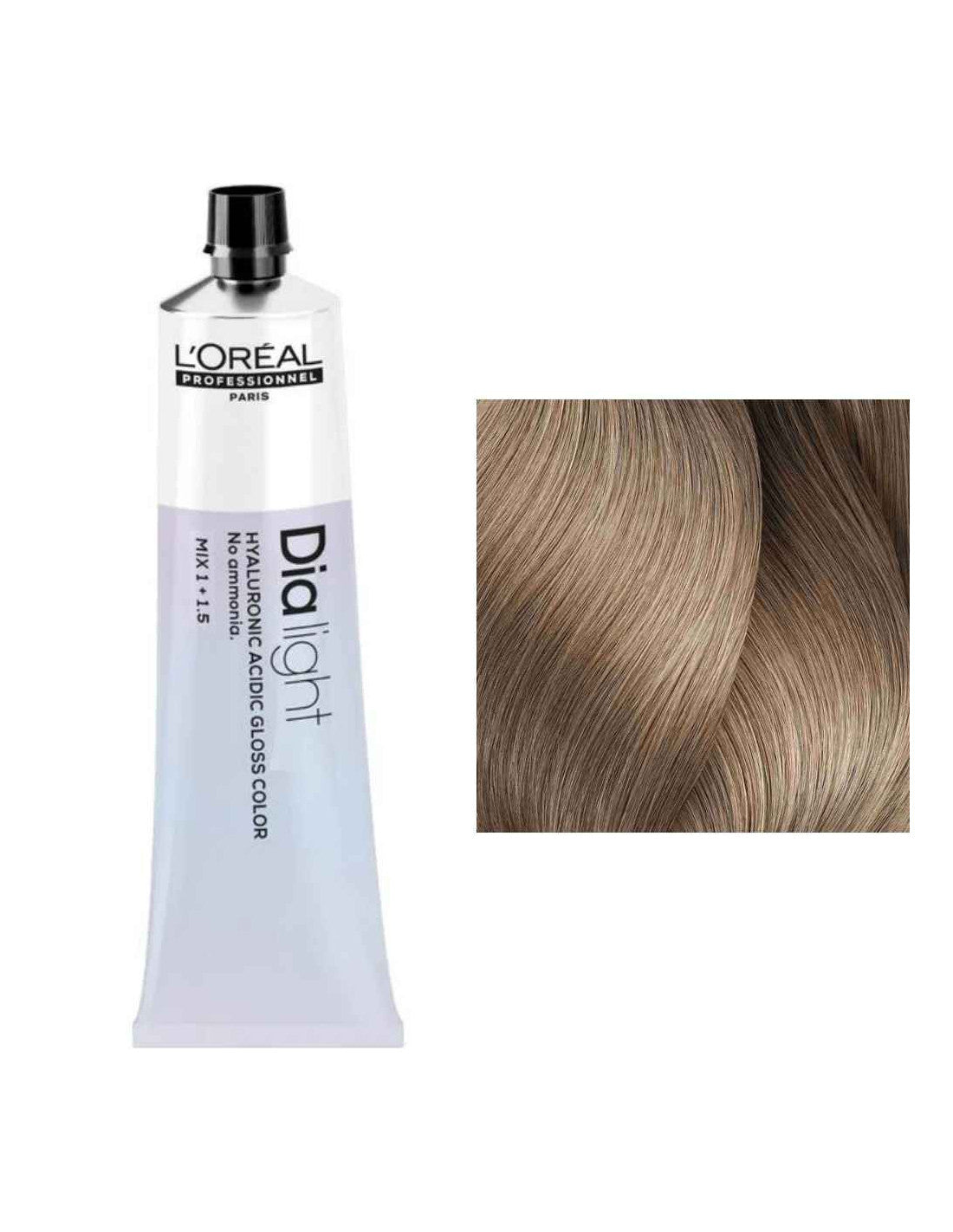 L'ORÉAL PROFESSIONNEL PARIS DIA LIGHT gel-creme acide sans ammoniaque #9.02 60 ml