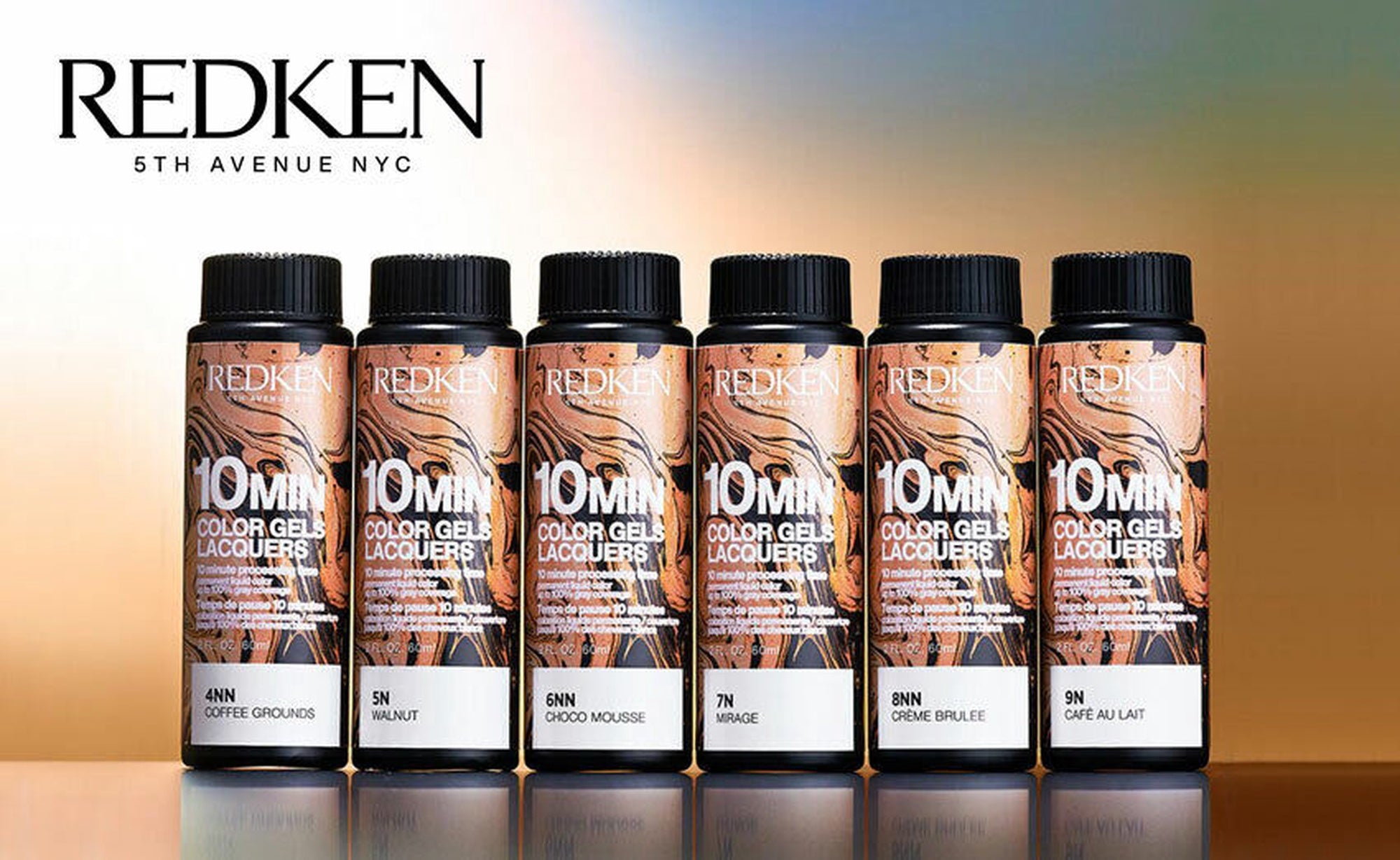 REDKEN COLOR GEL LACQUERS #8NN crème brulee 60 ml x 3 u