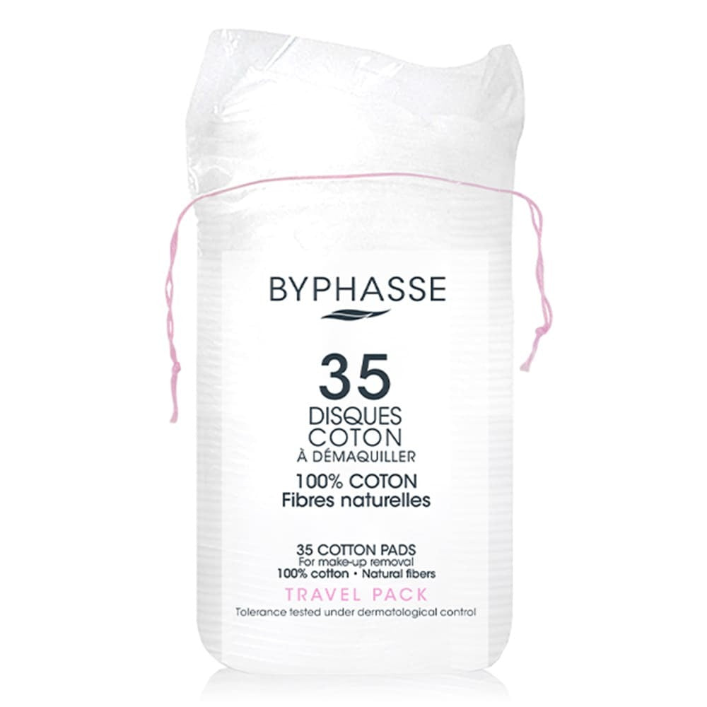 BYPHASSE COTTON PADS makeup remover 120 units
