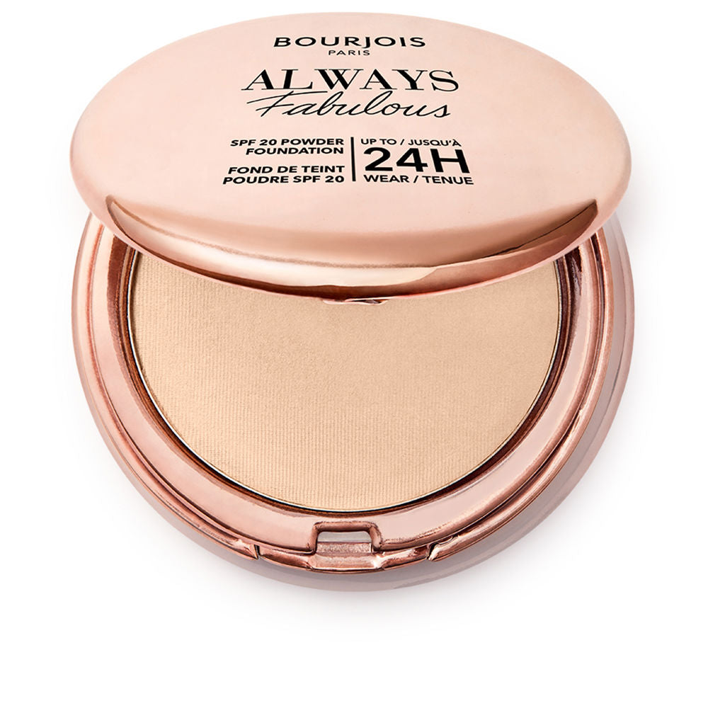 BOURJOIS ALWAYS FABULOUS powder foundation SPF20 #210-Vanilla 7 gr