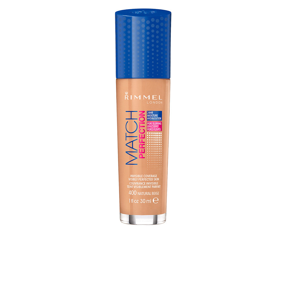 RIMMEL LONDON MATCH PERFECTION foundation #400-natural beige 