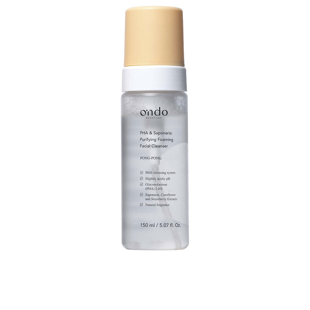 ONDO BEAUTY 36.5 PHA &amp; SAPONARIA purifying foaming cleanser 150 ml