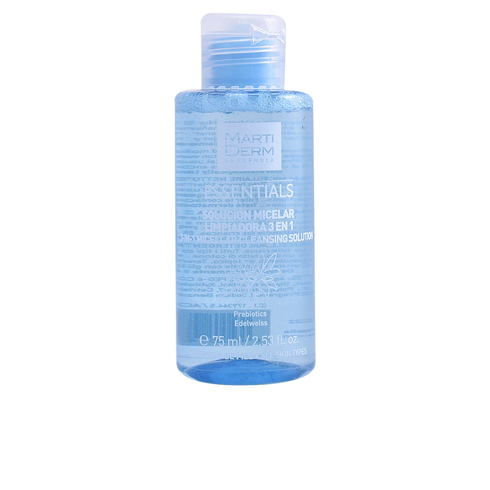 MARTIDERM ESSENTIALS 3 in 1 micellar cleansing solution 75 ml