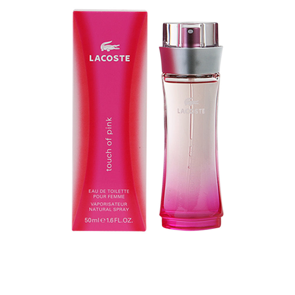 LACOSTE TOUCH OF PINK POUR FEMME eau de toilette spray 50 ml