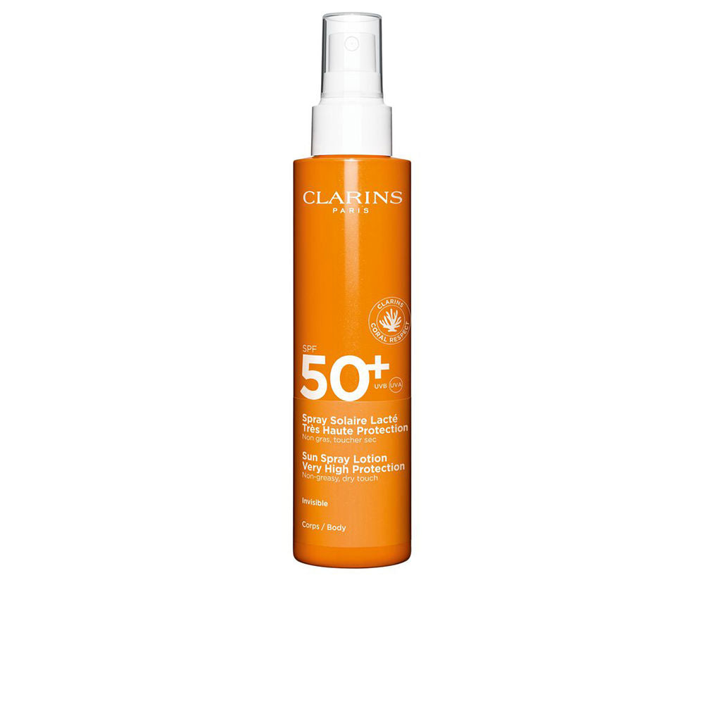CLARINS SOLAR moisturizing milk spray for the body UVA/UVB50+ 150 ml