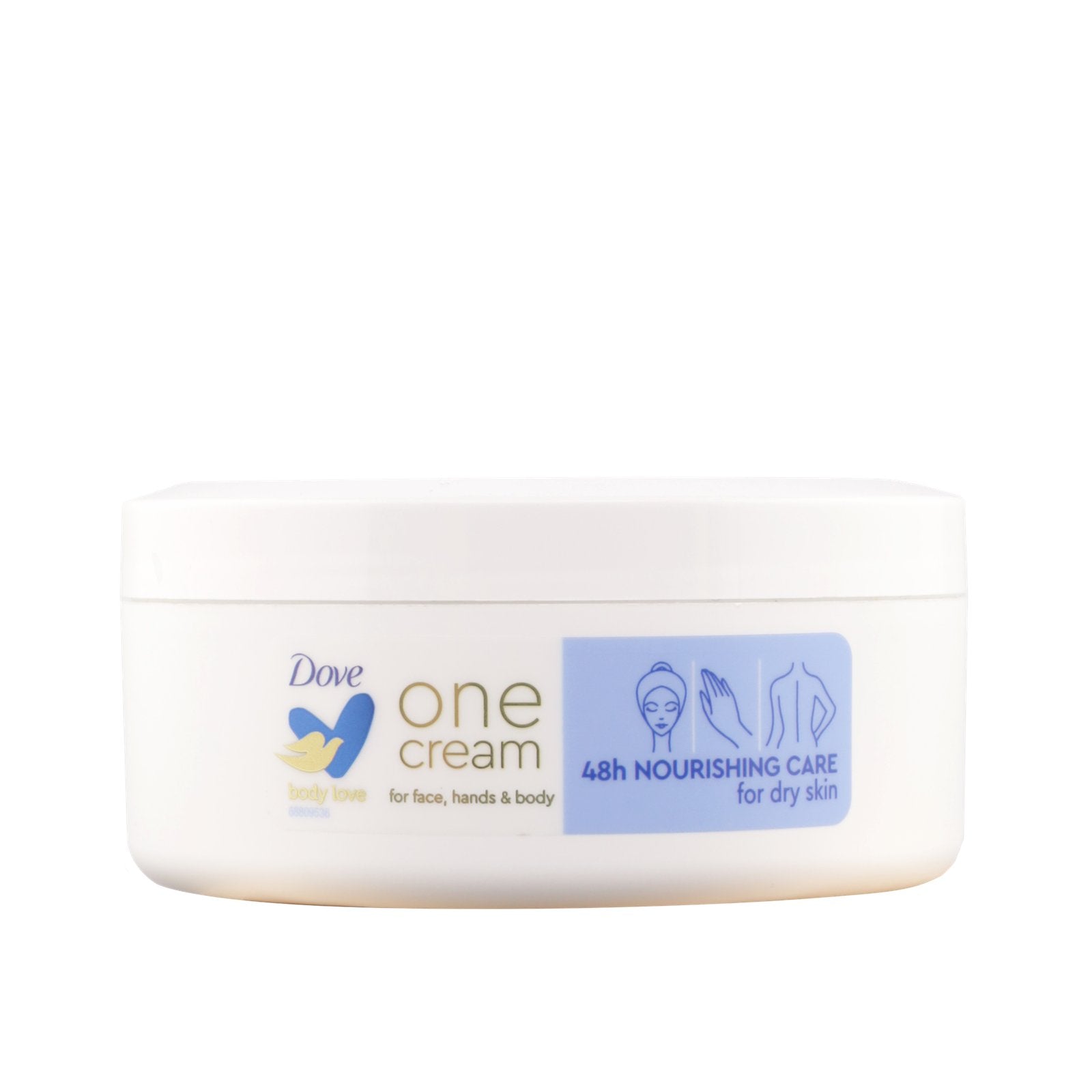 DOVE NOURISHING CREAM face body and hands dry skin 250 ml