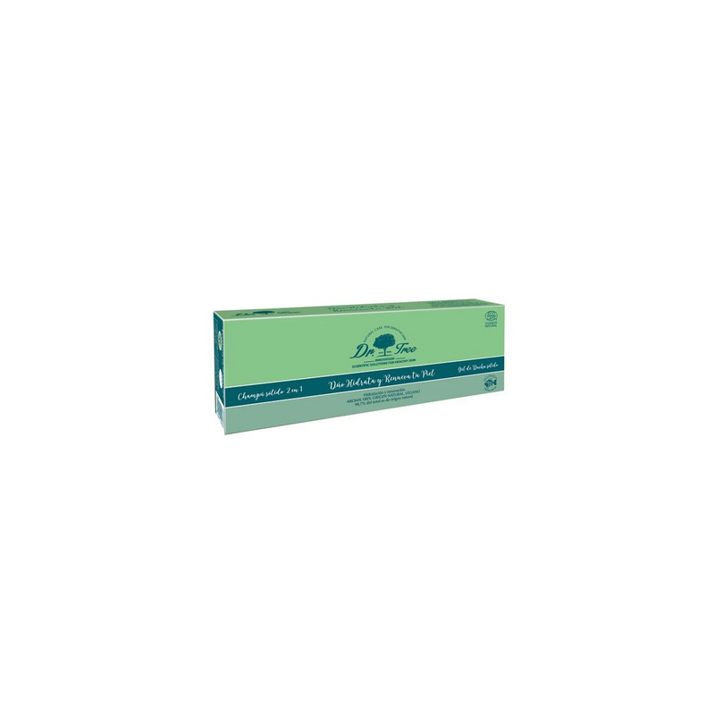 DR. TREE NATURAL SOLID SHAMPOO AND GEL MOISTURIZES AND RENEWS SENSITIVE SKIN CASE 2 pcs