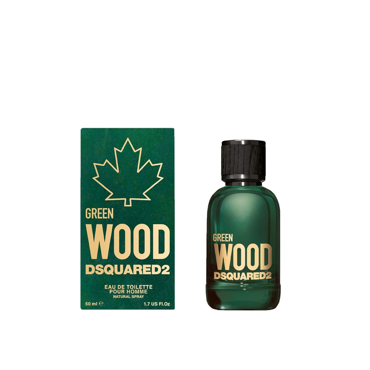 DSQUARED2 GREEN WOOD POUR HOMME eau de toilette spray 50 ml