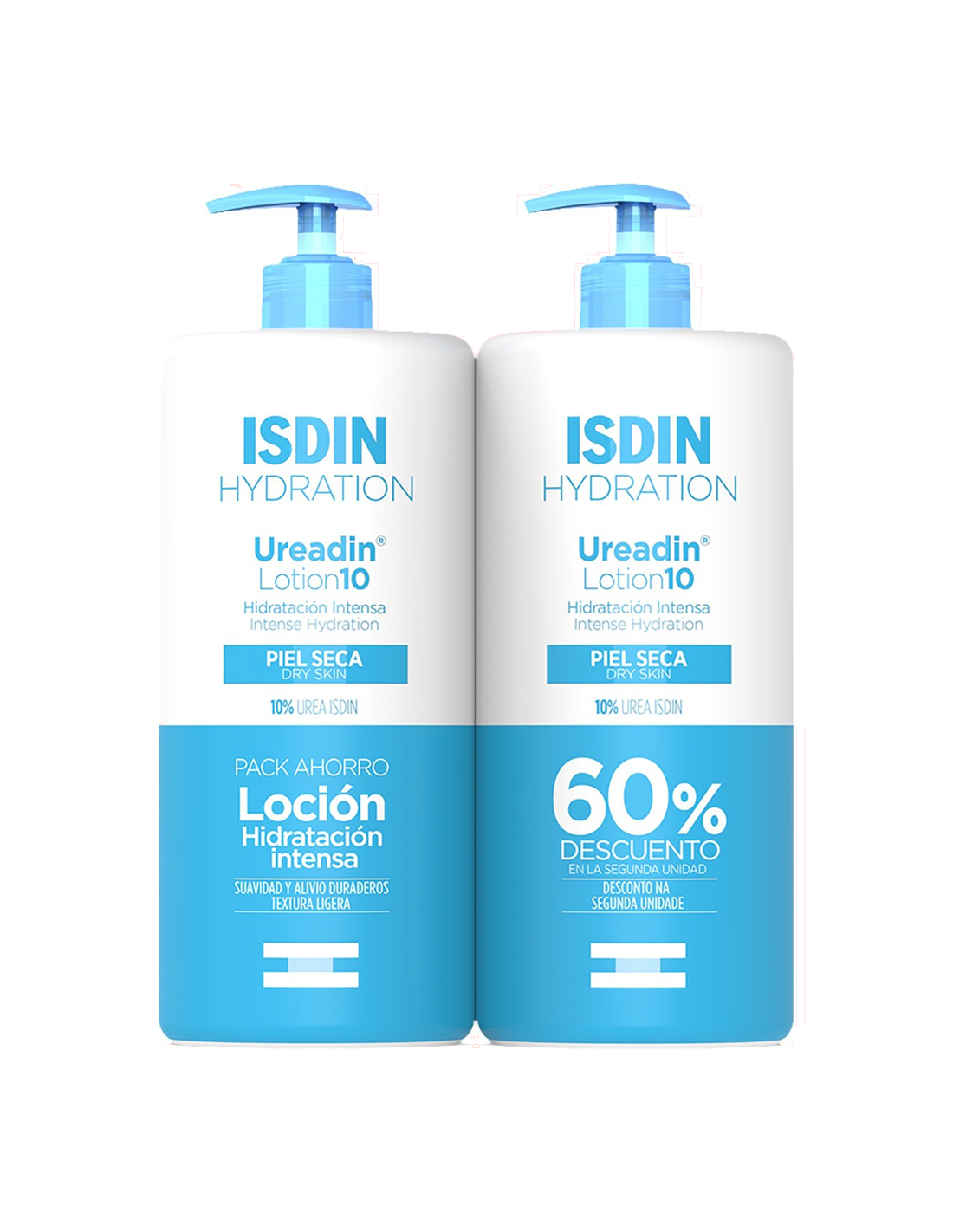 ISDIN UREADIN lotion10 intense hydration duo 2 x 750 ml