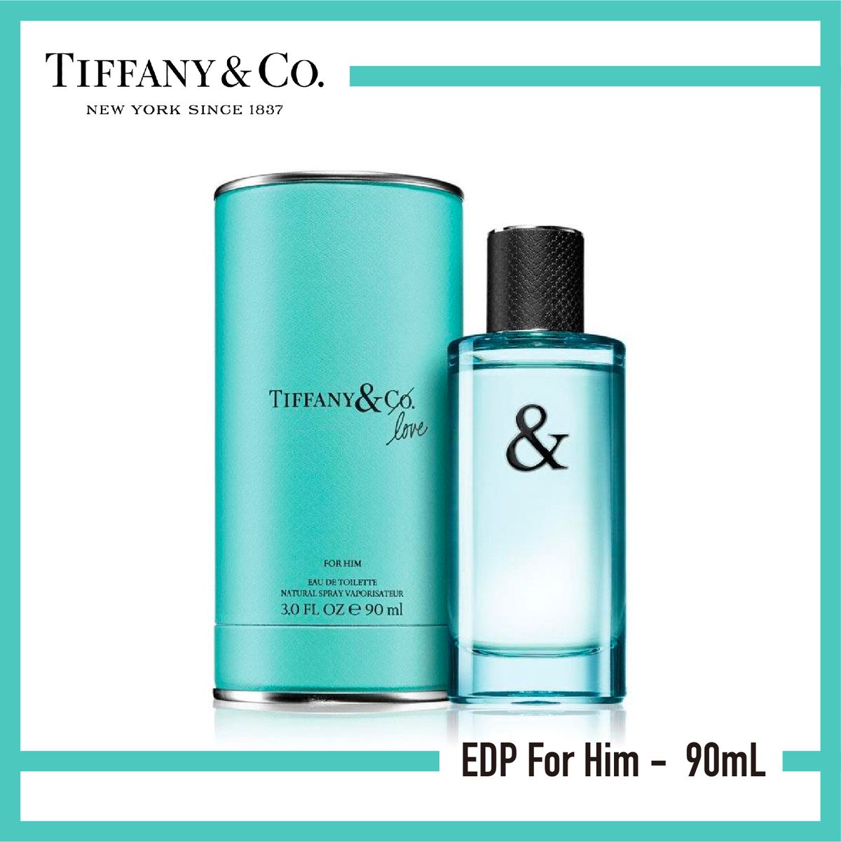 TIFFANY & CO TIFFANY & LOVE FOR HIM eau de toilette spray 90 ml
