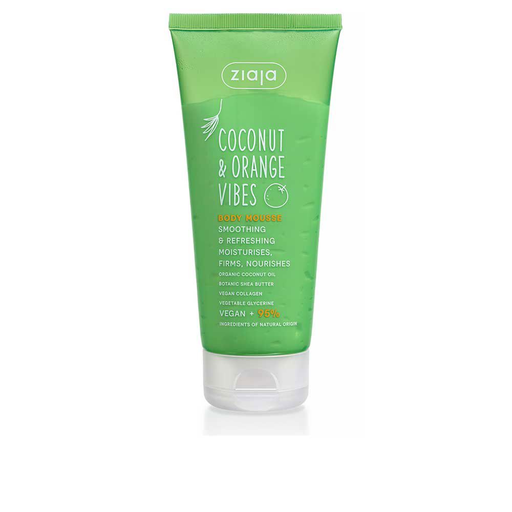 ZIAJA COCONUT &amp; ORANGE VIBES softening and refreshing body mousse 200 ml