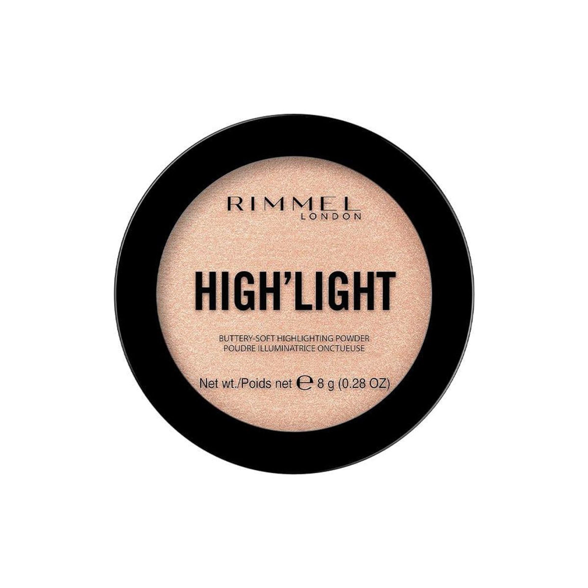RIMMEL LONDON HIGH'LIGHT buttery-soft highlighting powder #002-candleit