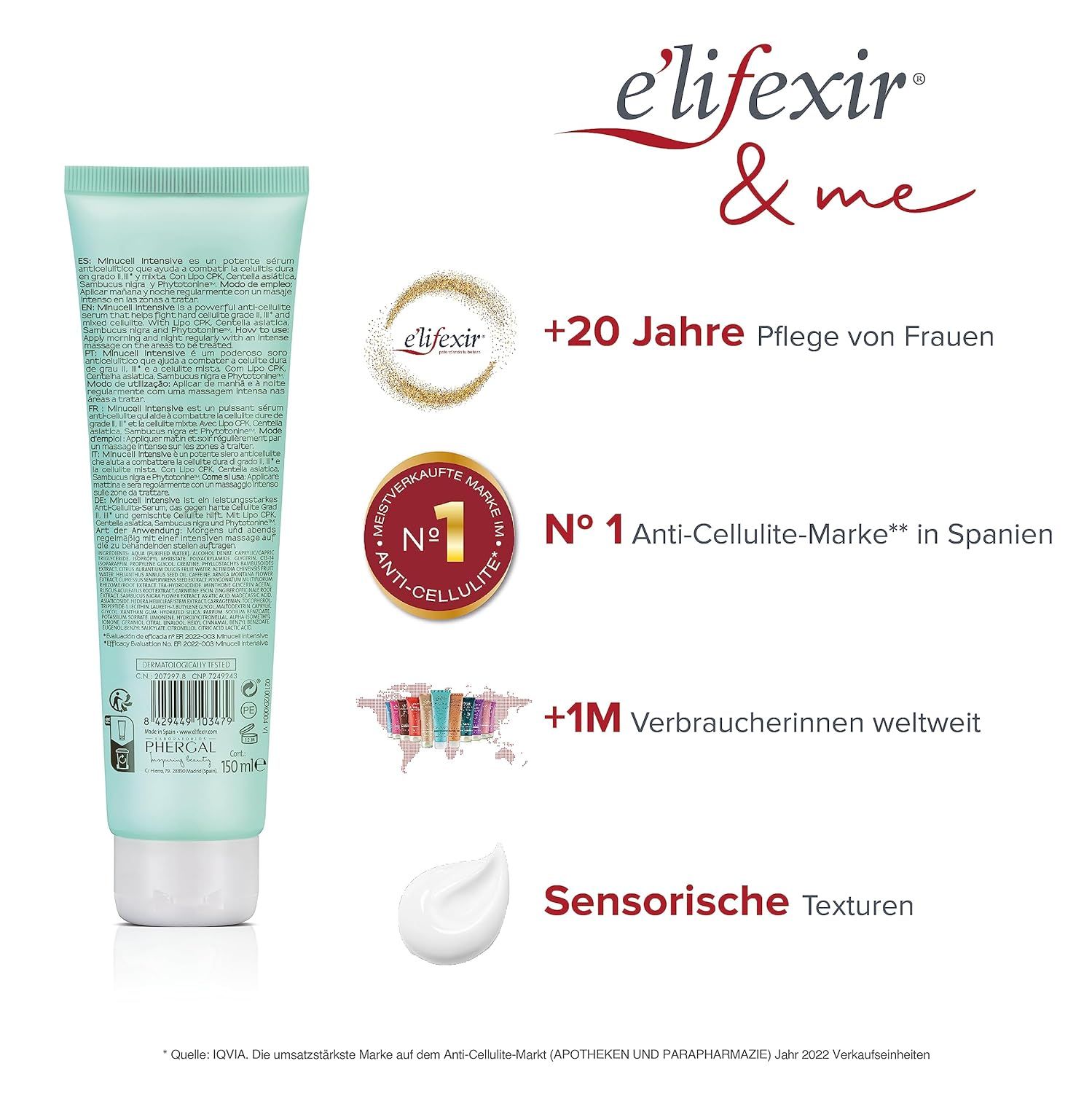 E'LIFEXIR DERMO minucell extreme 150 ml