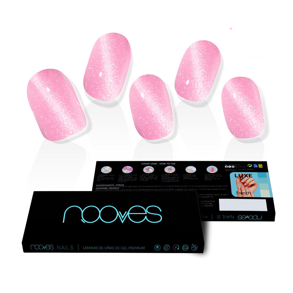 NOOVES GEL NAILS aphrodite premium glam #cat eye 20 u