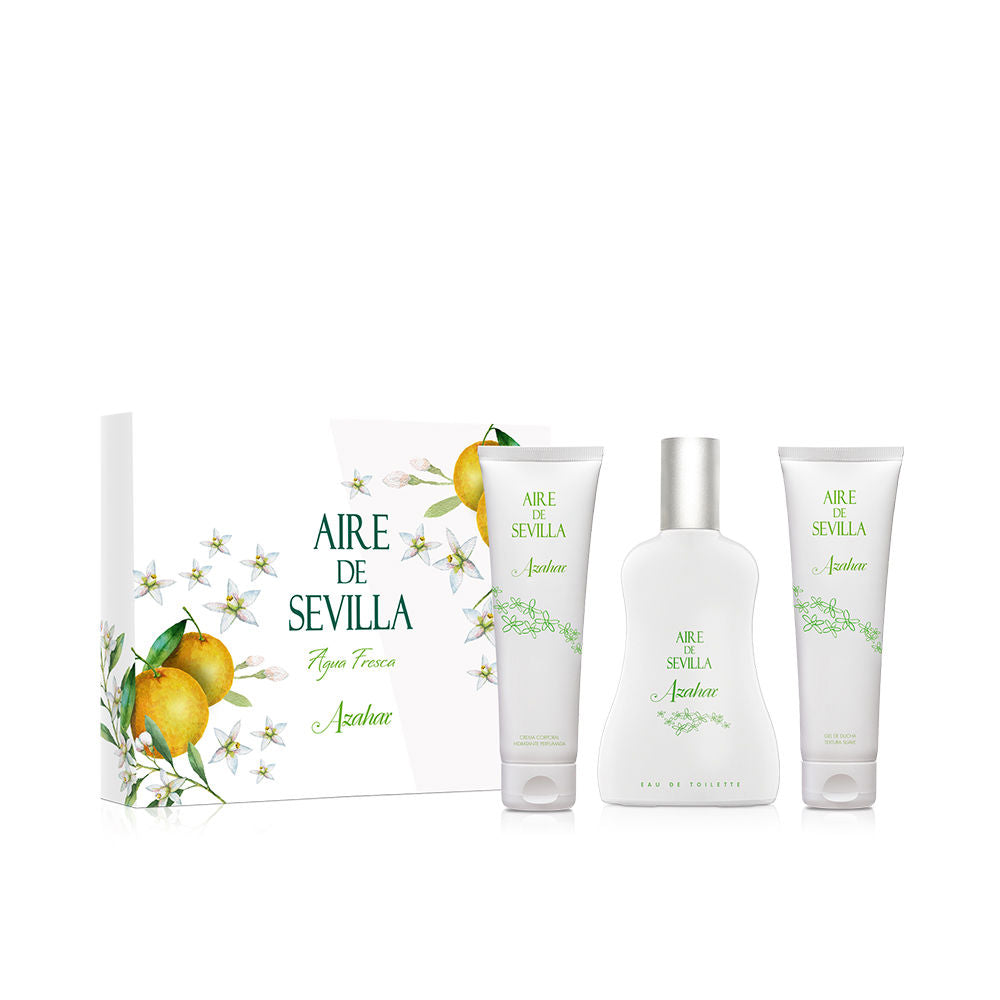 AIRE SEVILLA SEVILLE AIR FRESH ORANGE BLOSSOM WATER CASE 3 pcs