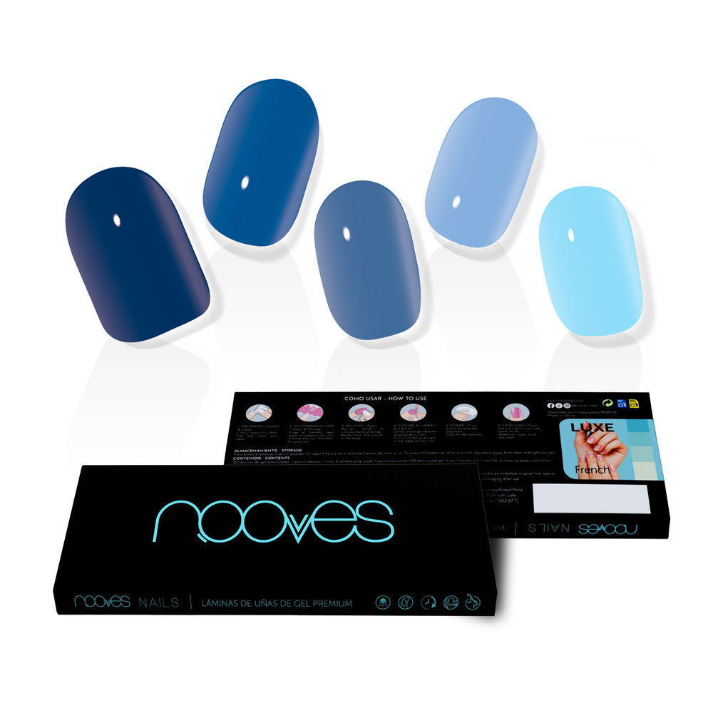 NOOVES GEL NAILS melancholic heart premium luxe #solid 20 u