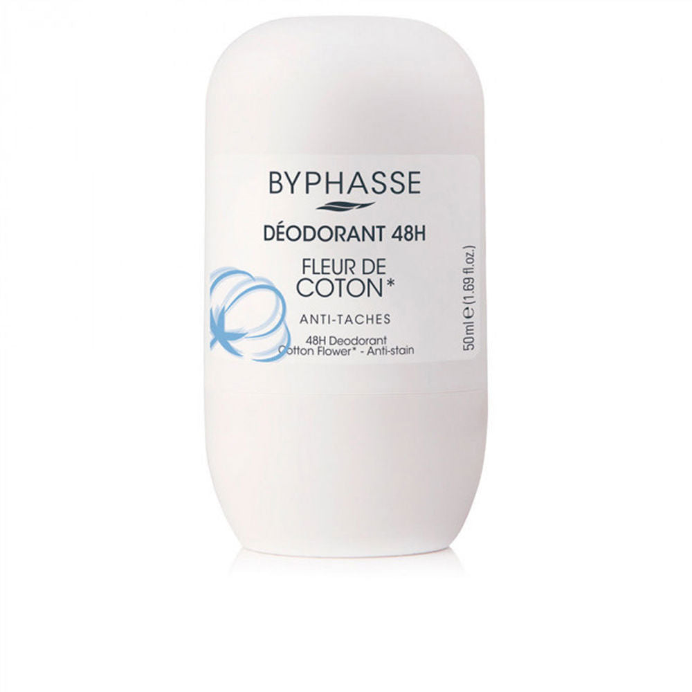 BYPHASSE deodorant 24H flor de algodón (roll-on) 50 ml