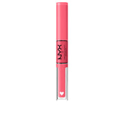 NYX PROFESSIONAL MAKE UP SHINE LOUD pro pigment lip shine #movin' up