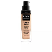 NYX PROFESSIONAL MAKE UP CAN'T STOP WON'T STOP full coverage foundation #warm walnut
