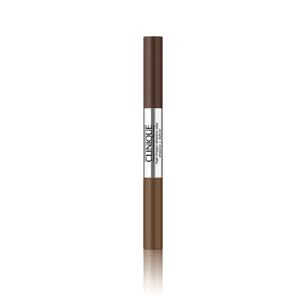 CLINIQUE HI SHADOW PLAY sombra de ojos + definidor de sombra #rum and cola 4 ml