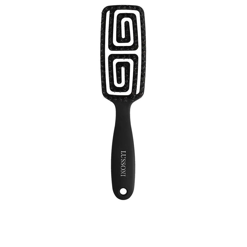 LUSSONI LABYRINTH flexible natural boar bristle brush #Small 1 u