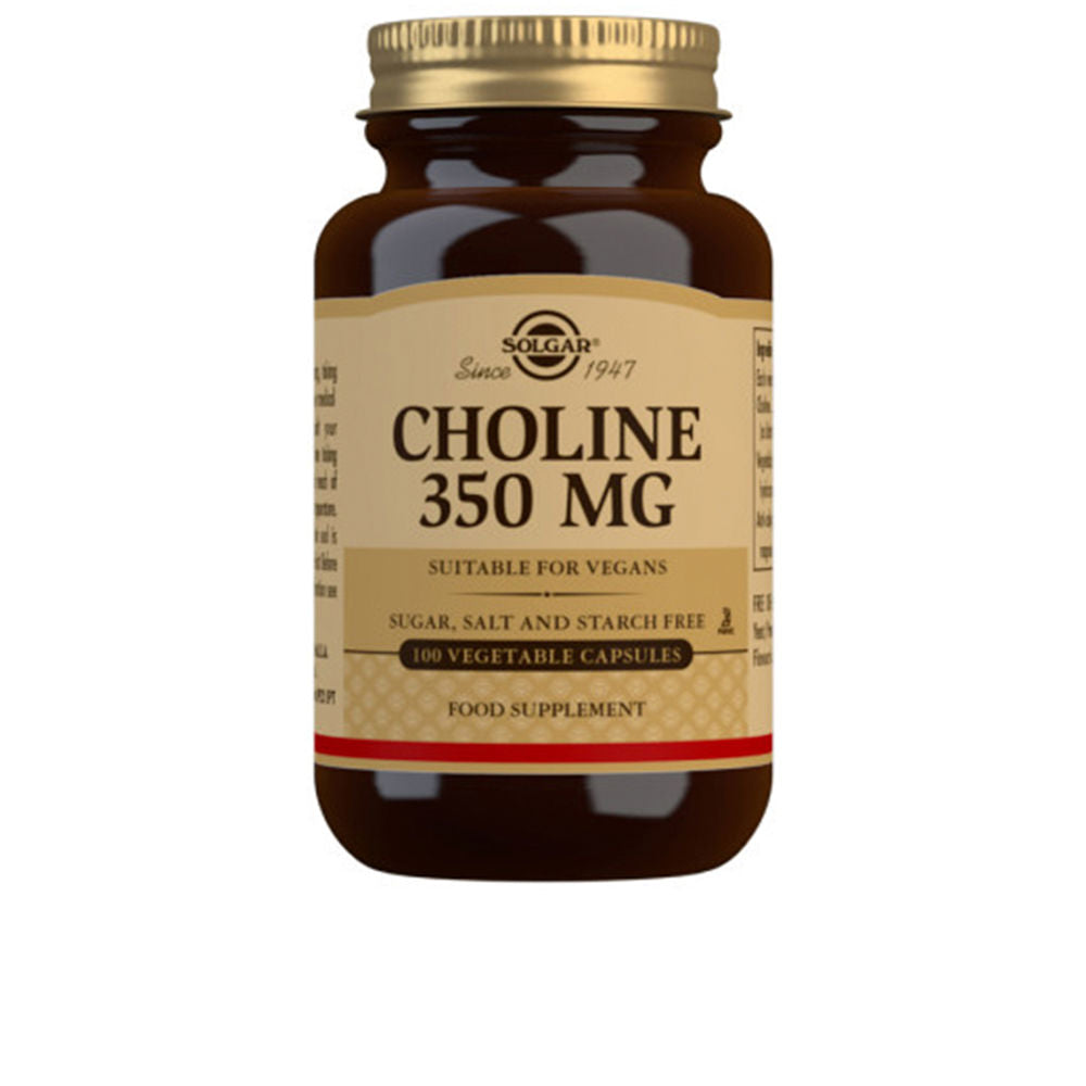 SOLGAR Choline 350 Mg 100 Vegetable Capsules
