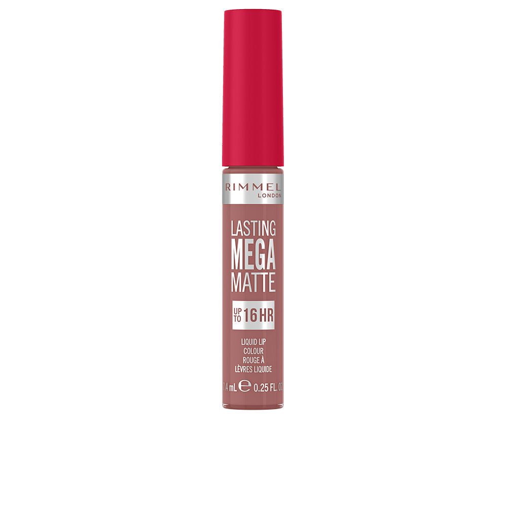 RIMMEL LONDON LASTING MEGA MATTE liquid lip color #709-strapless 7.4ml