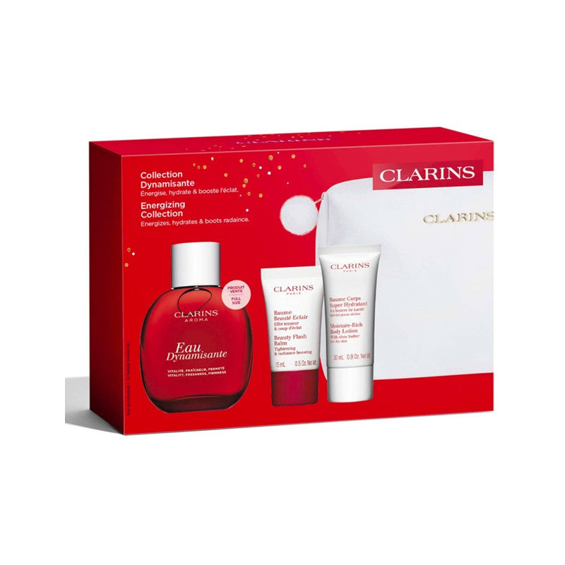 CLARINS EAU DYNAMISANTE ESTUCHE 4 pz