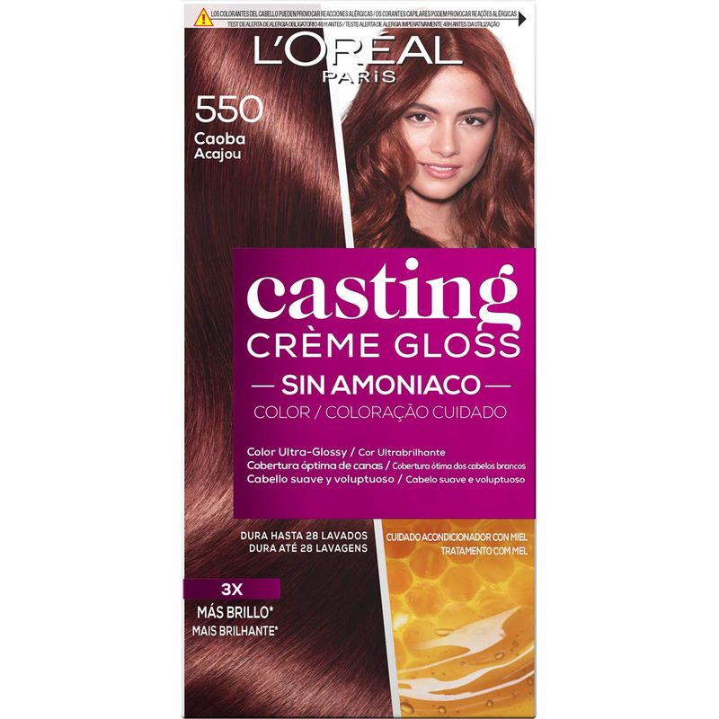 L'ORÉAL PARIS CASTING CREAM GLOSS #550-caoba 180 ml
