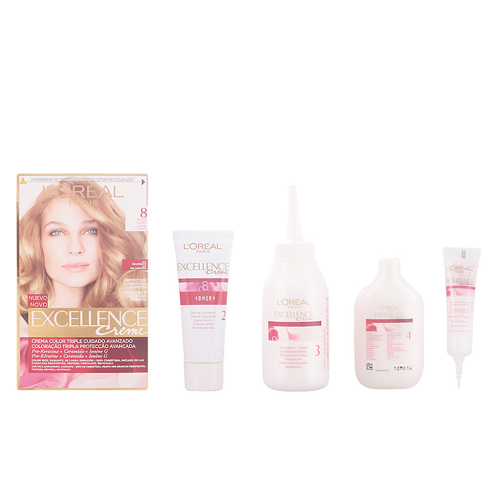 L'ORÉAL PARIS EXCELLENCE Creme dye #8-light blonde 192 ml
