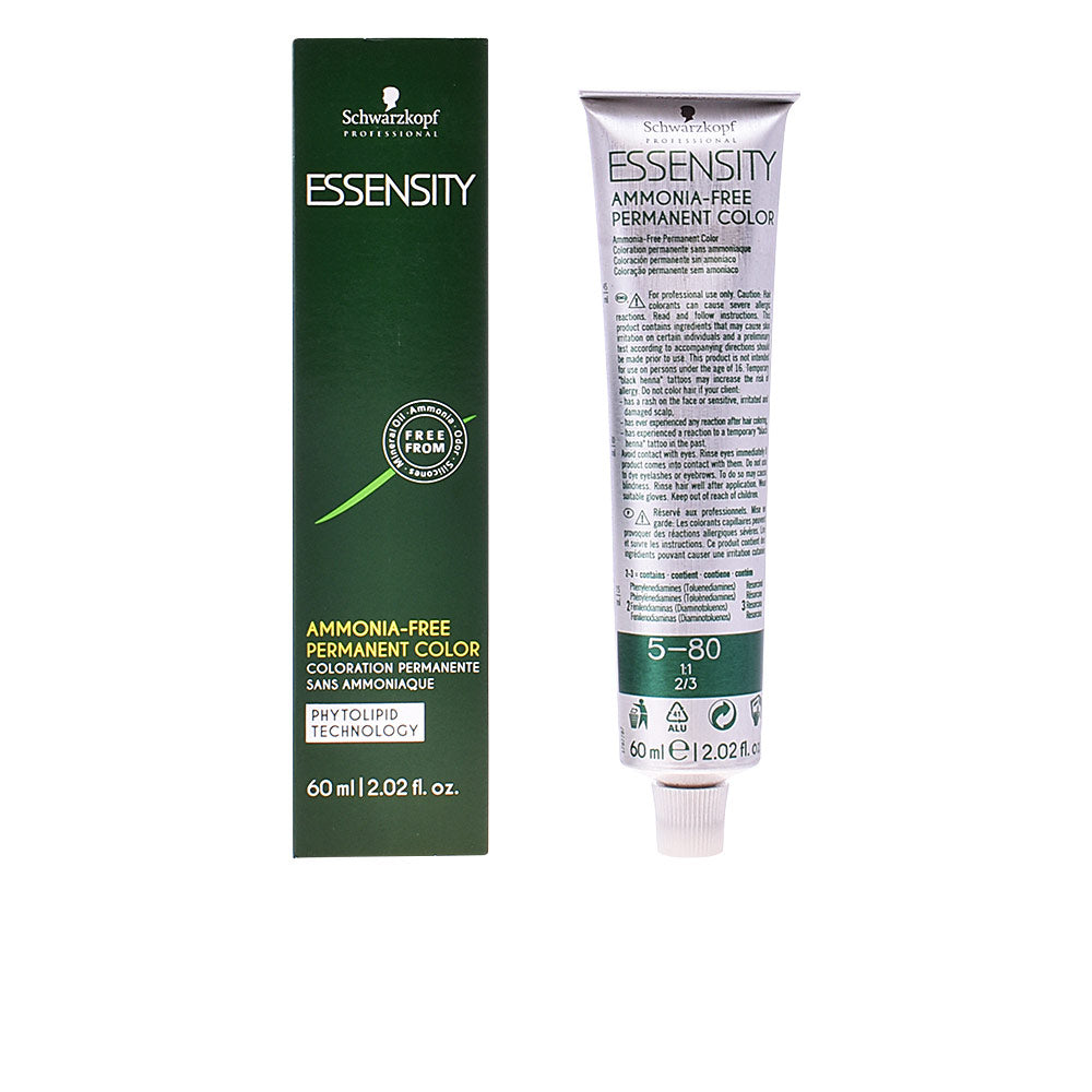 SCHWARZKOPF ESSENSITY ammonia-free permanent color #5-80