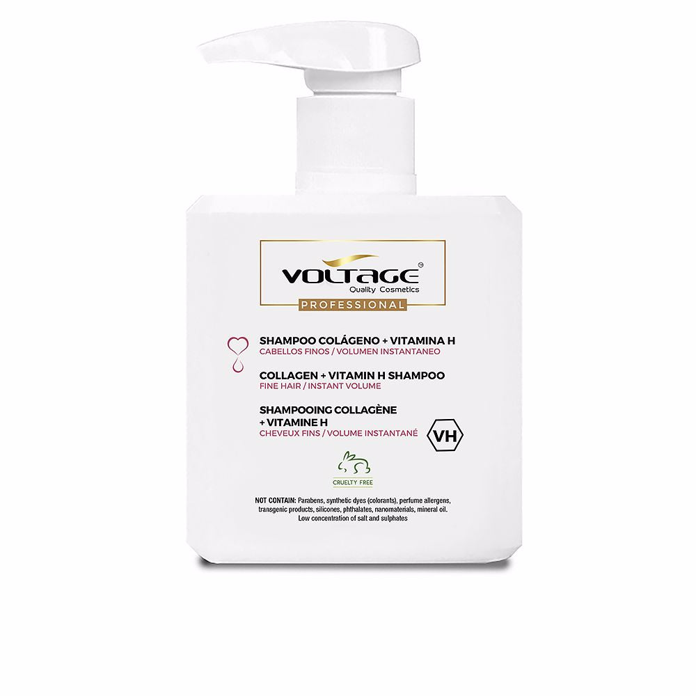 VOLTAGE COSMETICS COLLAGEN + VITAMIN H shampoo 500 ml