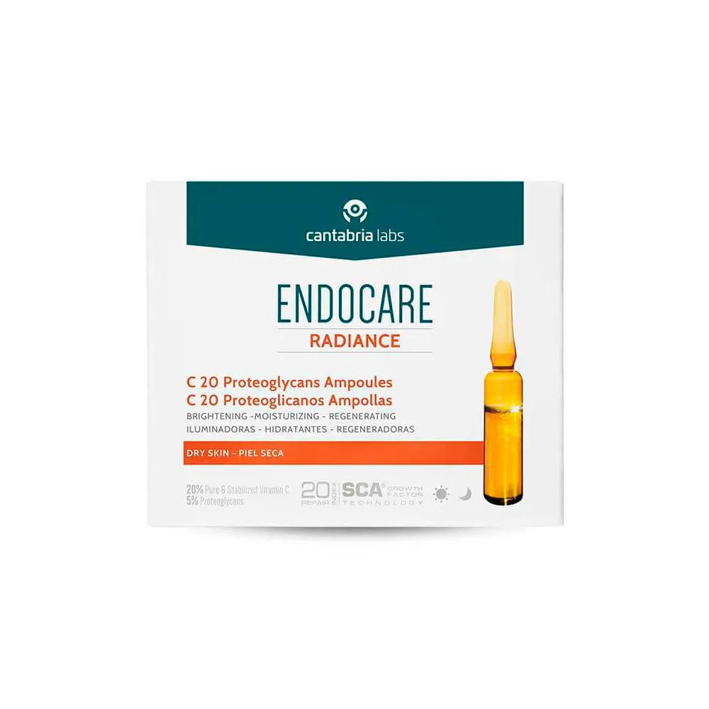 ENDOCARE RADIANCE C20 PROTEOGLYCANS oil-free ampoules 30 x 2 ml