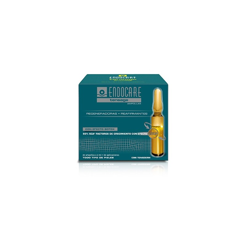 ENDOCARE TENSAGE ampoules 20 x 2 ml