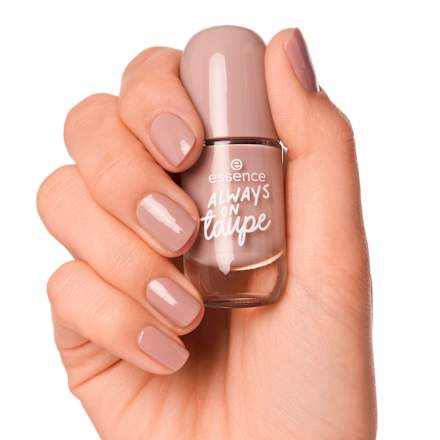 ESSENCE GEL NAIL POLISH nail polish #37-Always On Taupe 8 ml