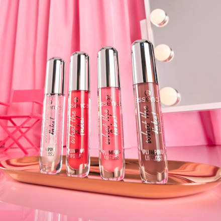 ESSENCE WHAT THE FAKE! Volumizing Lip Gloss #100-Sheer Genius 4 ml