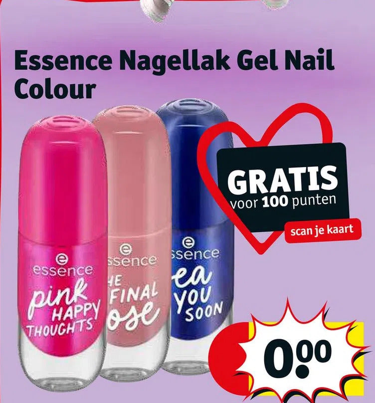 ESSENCE GEL NAIL POLISH nail polish #09-Soft Spoken 8 ml