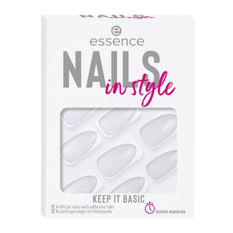 ESSENCE NAILS IN STYLE artificial nails #15-keep it basic 12 u