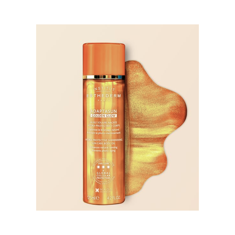 INSTITUT ESTHEDERM SOLAIRE OIL strong sun golden glow finish 125 ml