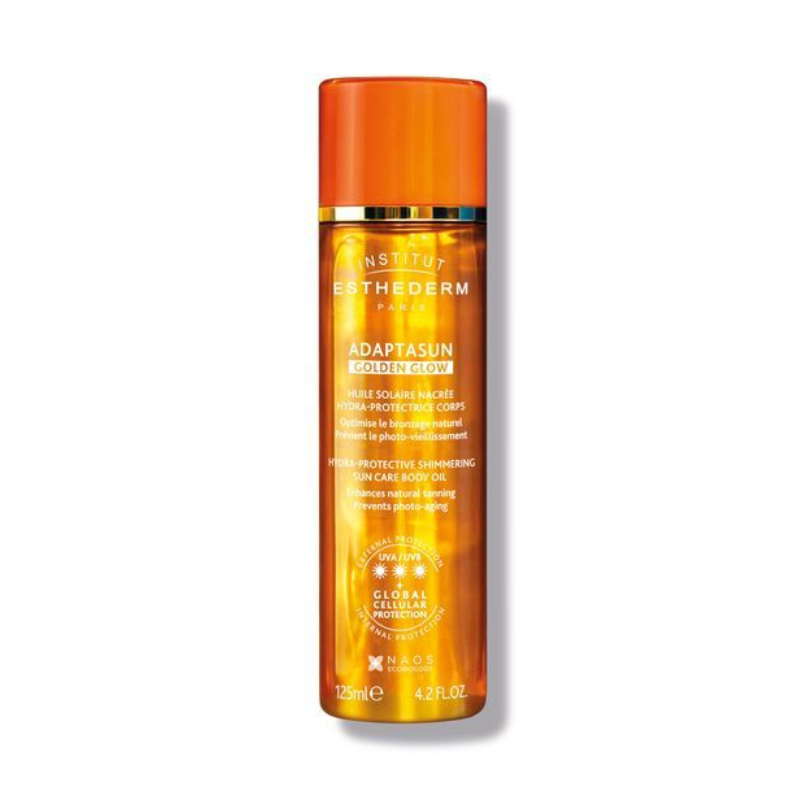 INSTITUT ESTHEDERM SOLAIRE OIL strong sun golden glow finish 125 ml
