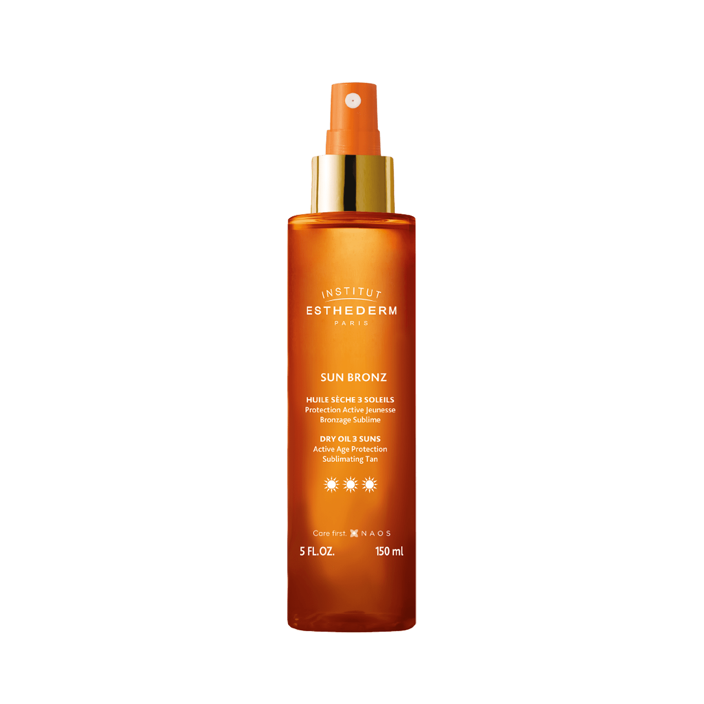 INSTITUT ESTHEDERM L'HUILE SOLAIRE strong sun body and hair spray 150 ml