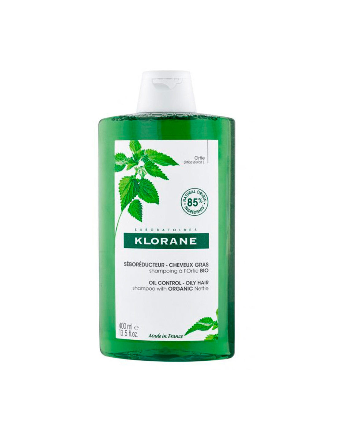 KLORANE A LA ORTIGA BIO champú seborregulador cabello graso 2 x 400 ml